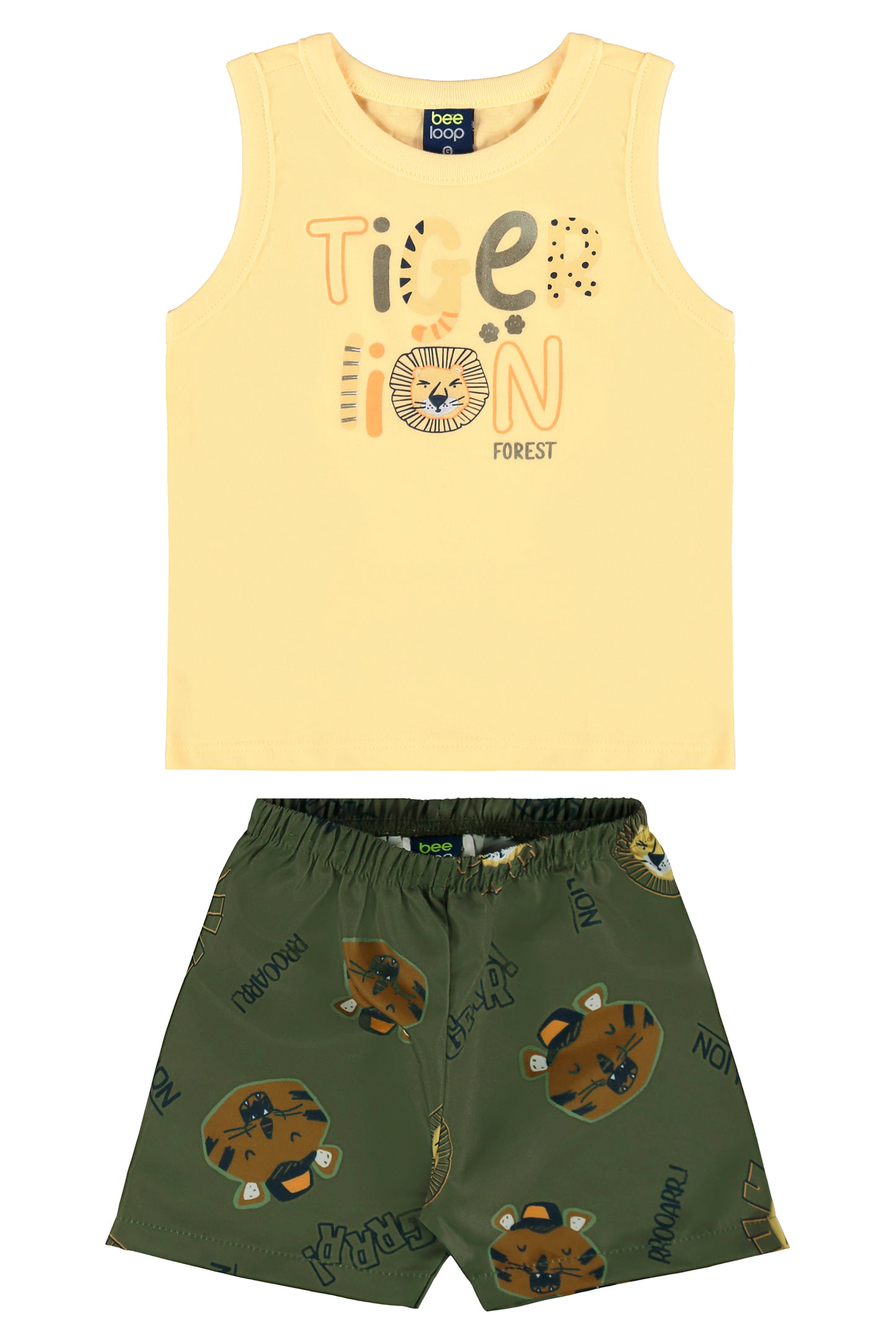Conjunto 2 piezas camisa y short niño 18001-120720 490399 bee loop