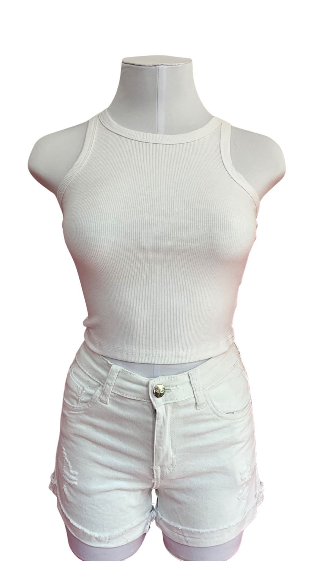 Camisa para Dama top basic blanco CTD1170-35 295195