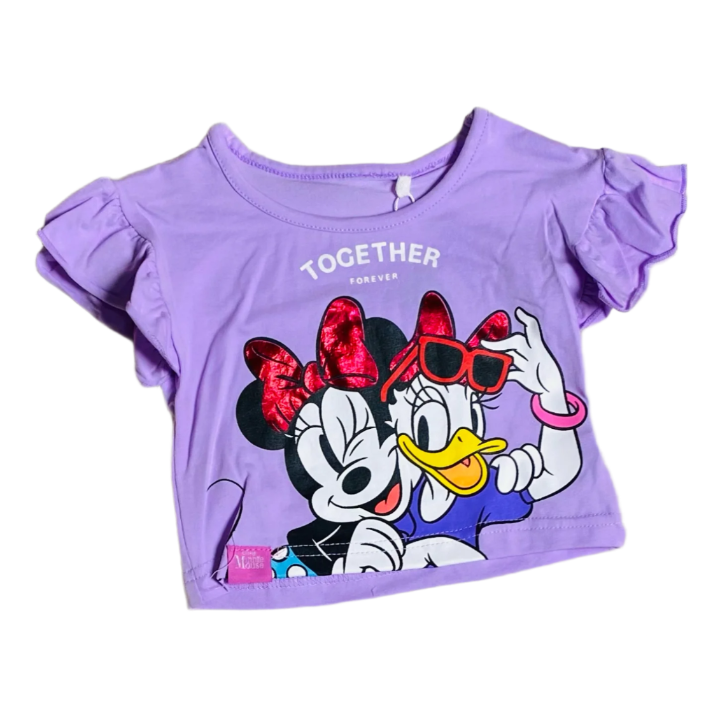 Camisa Minnie disney bebe niña 12m a 3T D1-MI-1289B 299225 morado