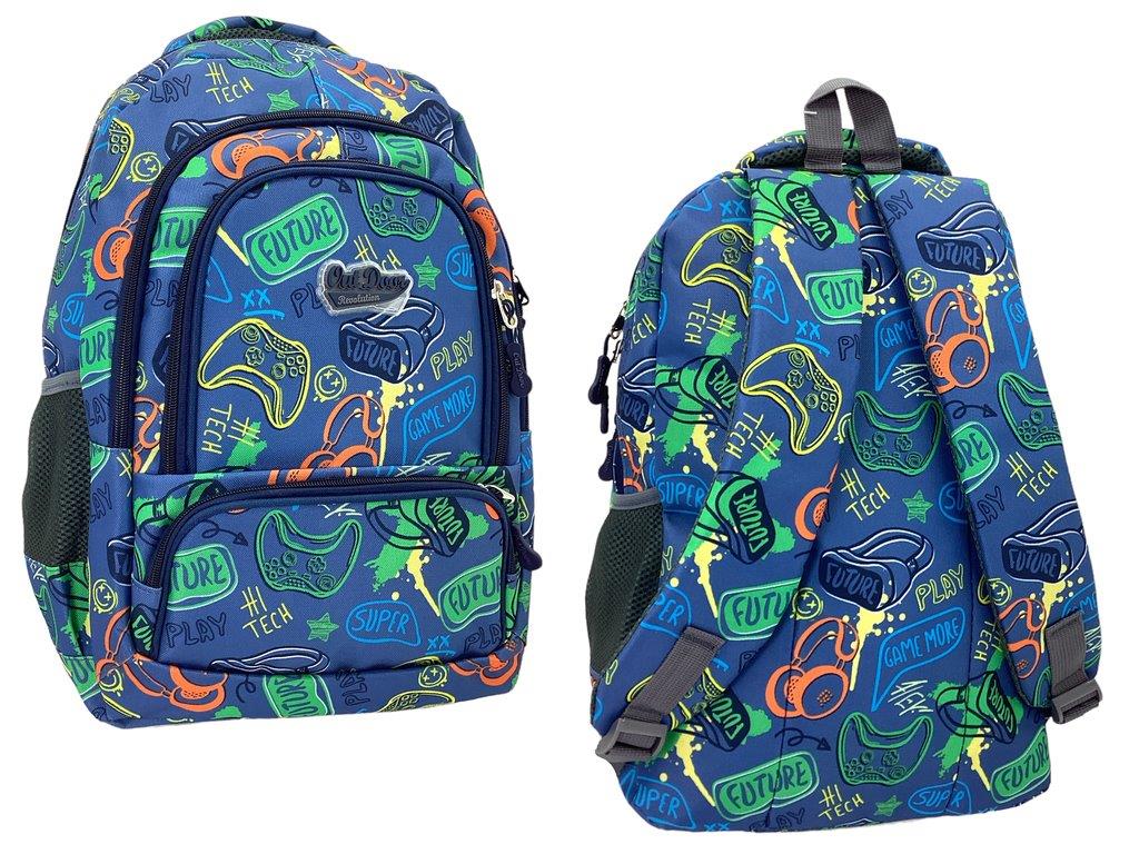 Mochila azul figura videojuegos 061-122013 470345