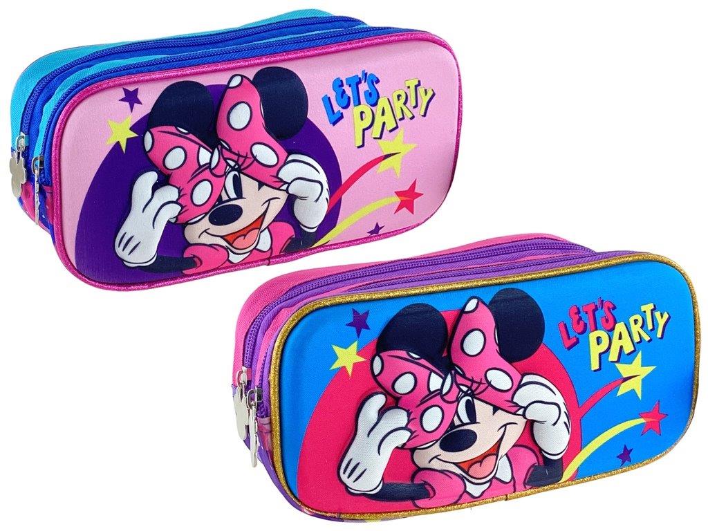 Cartuchera azul minnie 24x115x7 077-03382 330240