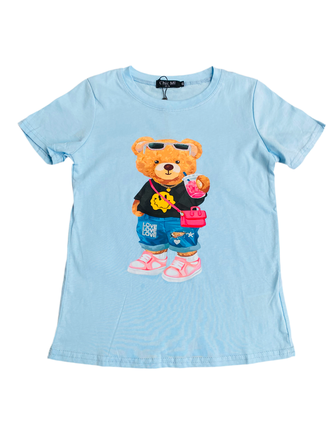 Camisa Blusa azul para niña CTG1253-54 480290