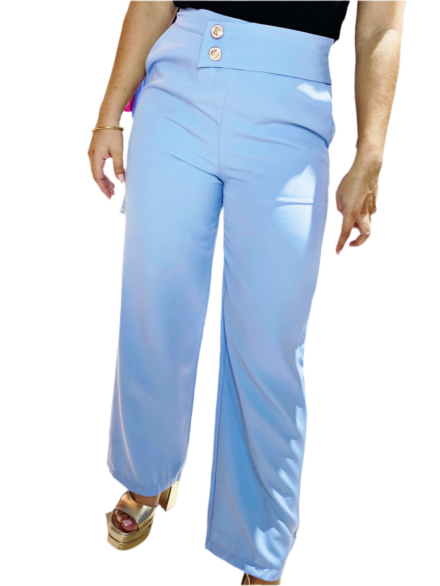 Pantalon Dama Tela Formal Azul Celeste Intrigue INT3-1734 590390