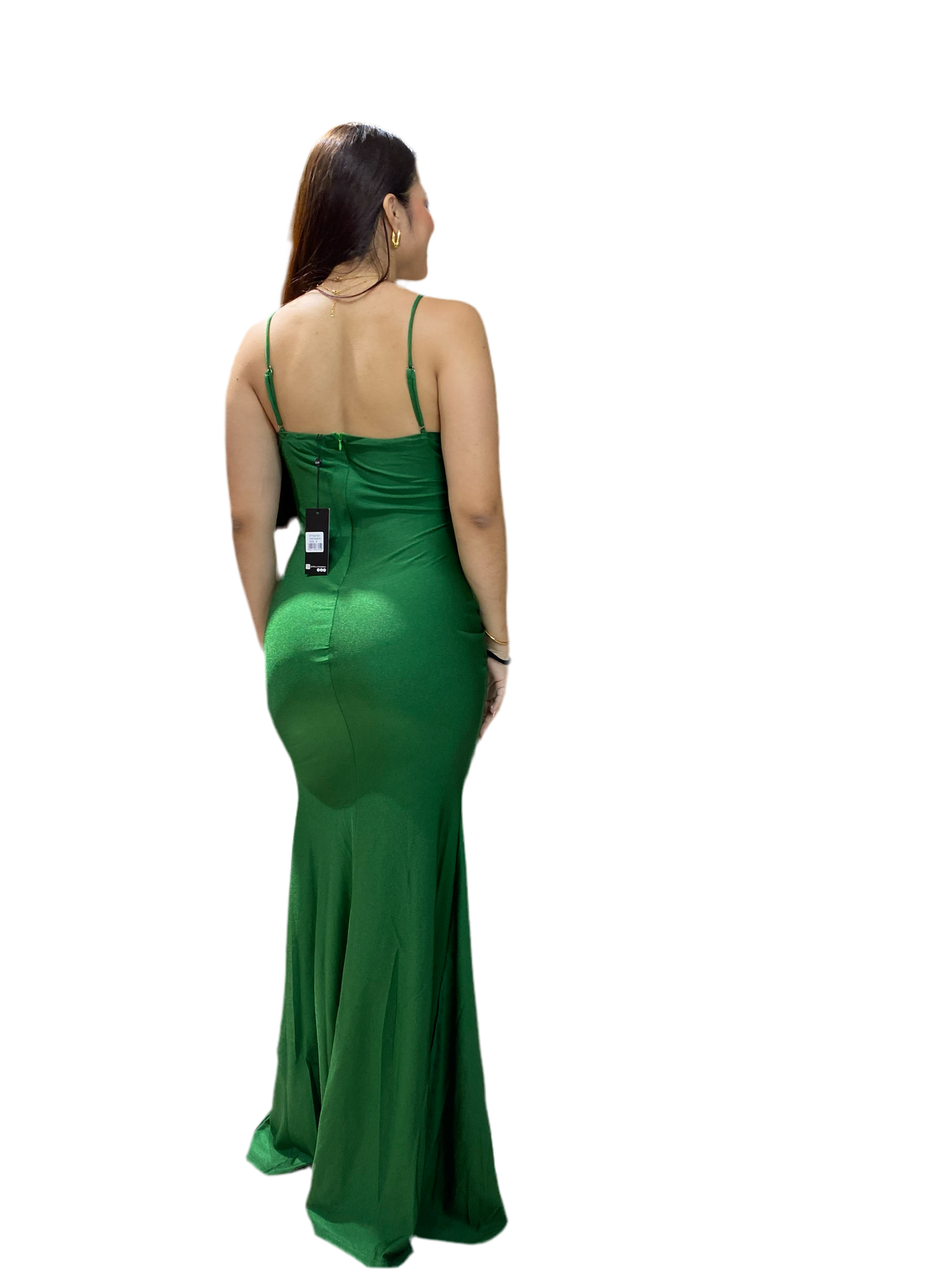 Vestido para Dama verde CVD1233-21 800530