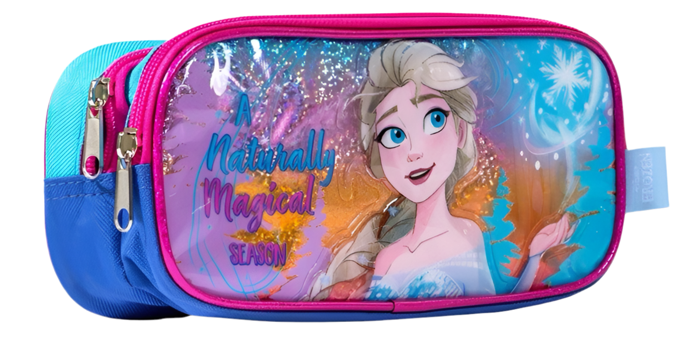 Cartuchera rosada frozen princesa 225x11x7 068-220140 260190