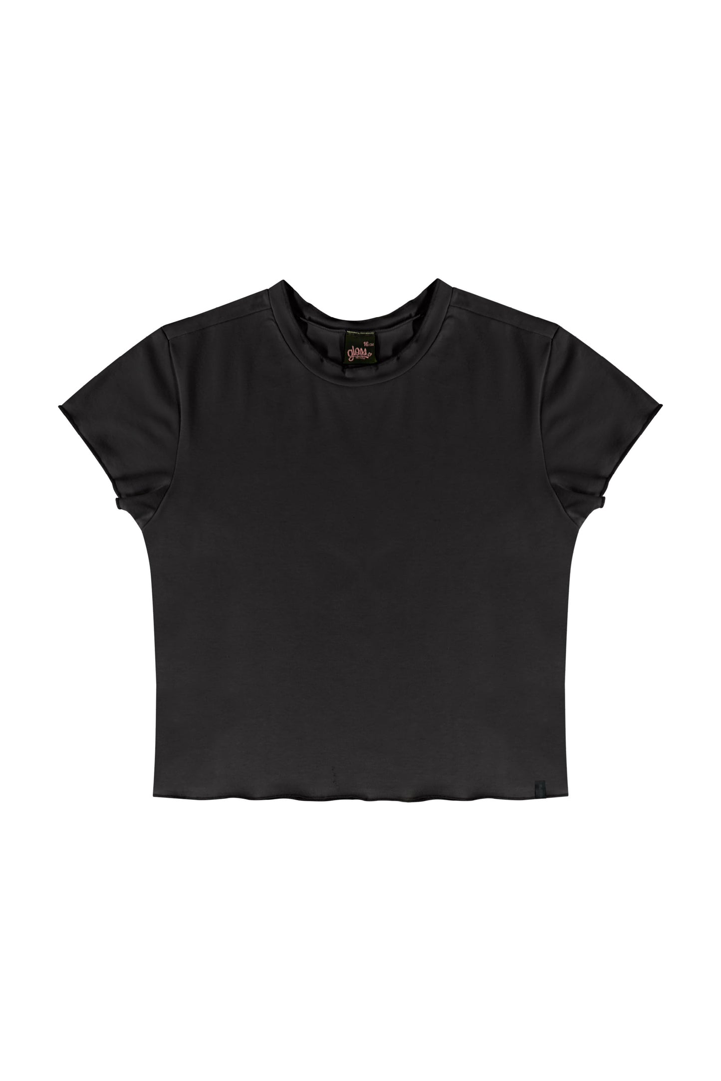 Camisa para niña negro 31873-008910 390245 negro gloss