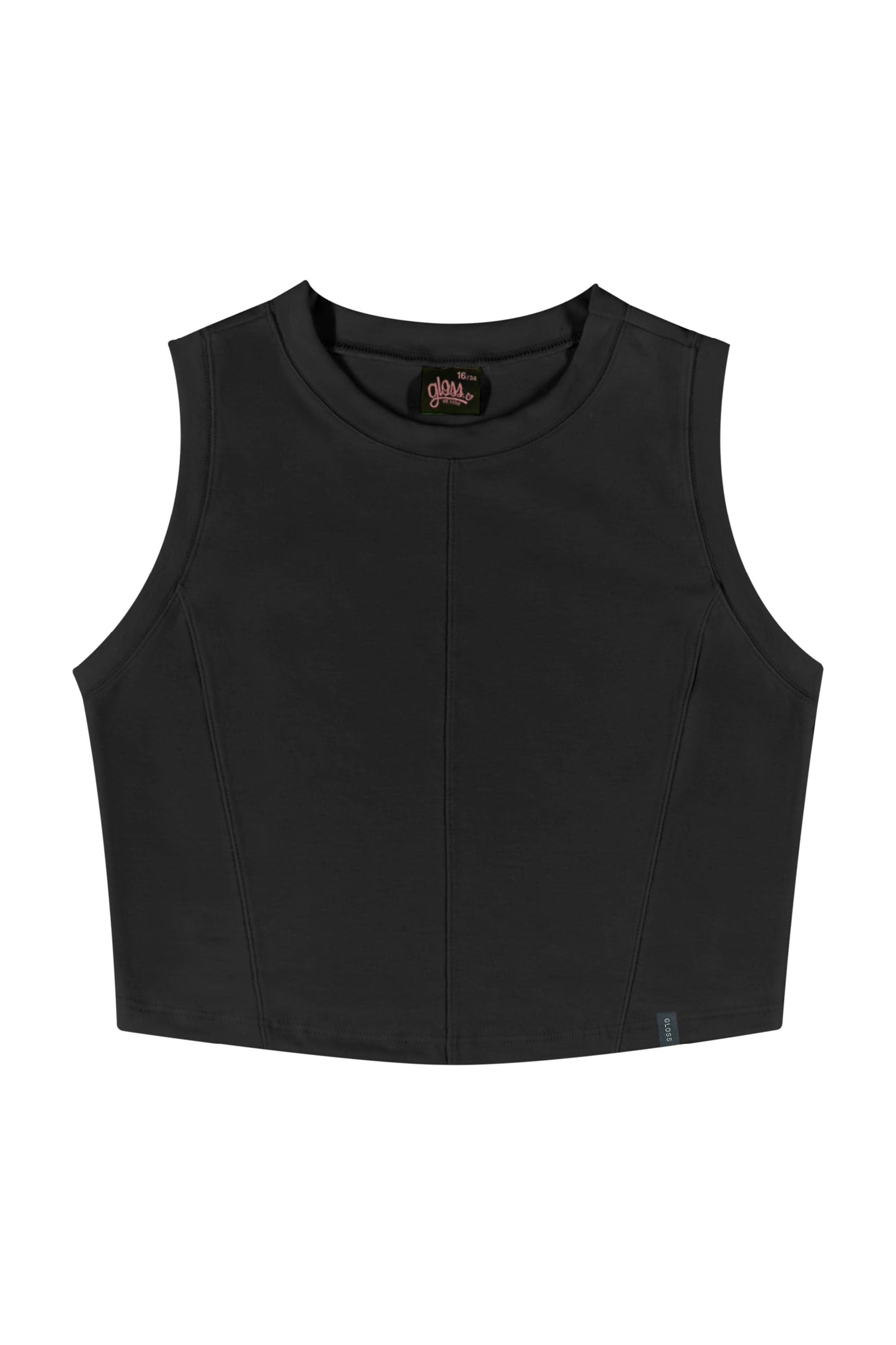 Camisa Blusa Gloss Negra Niña Grande 31878-008910 390290