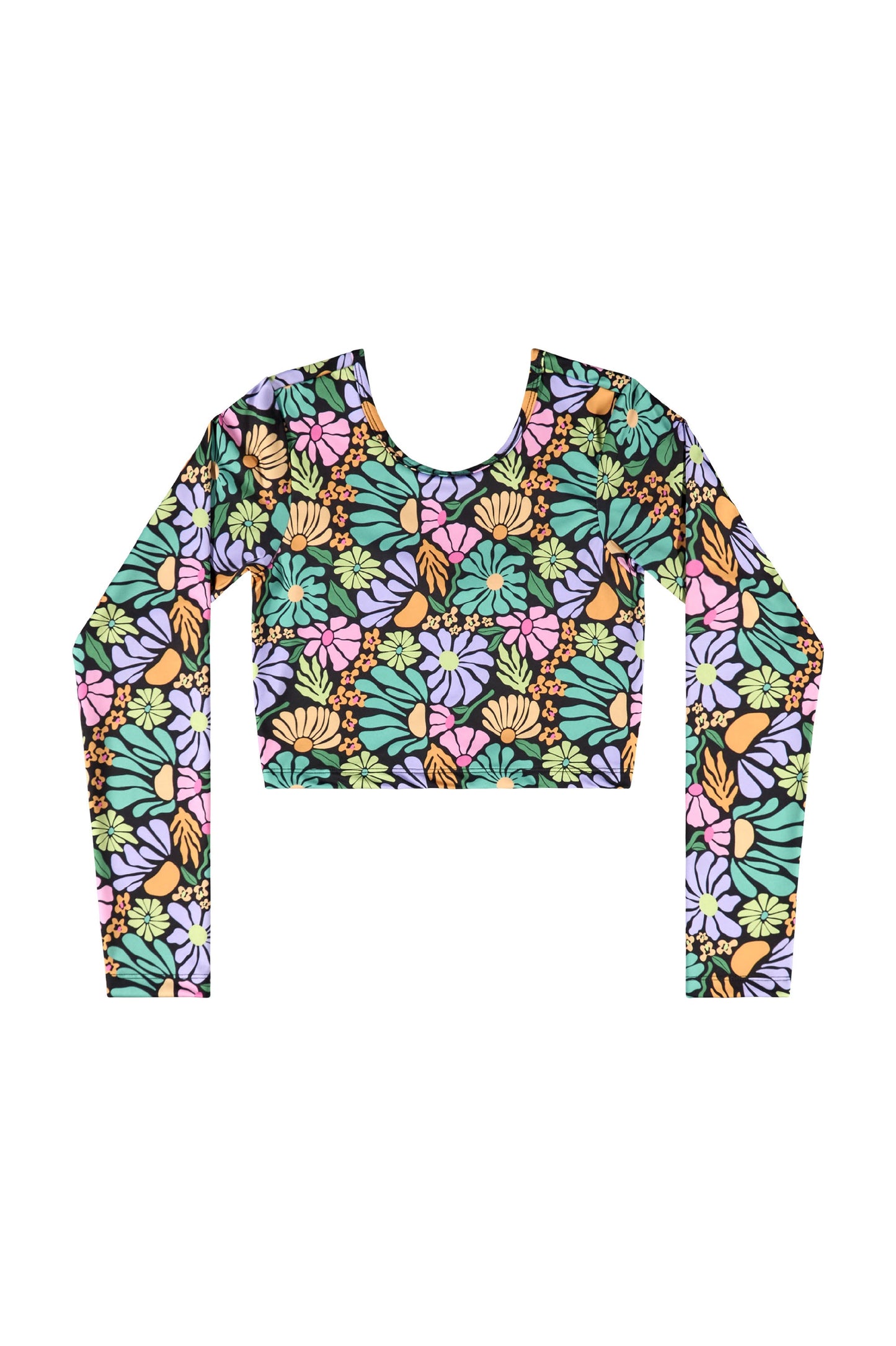 Traje de baño Bikini Gloss Flores Manga Larga Niña Grande 31886-SB0380 790575