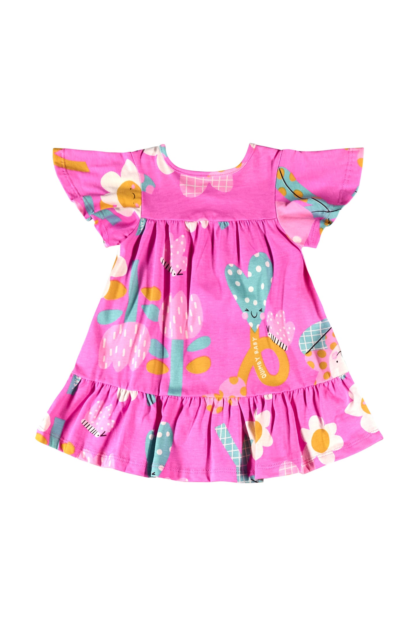 Vestido Bebé Niña Quimby 34124-FLO966 420310