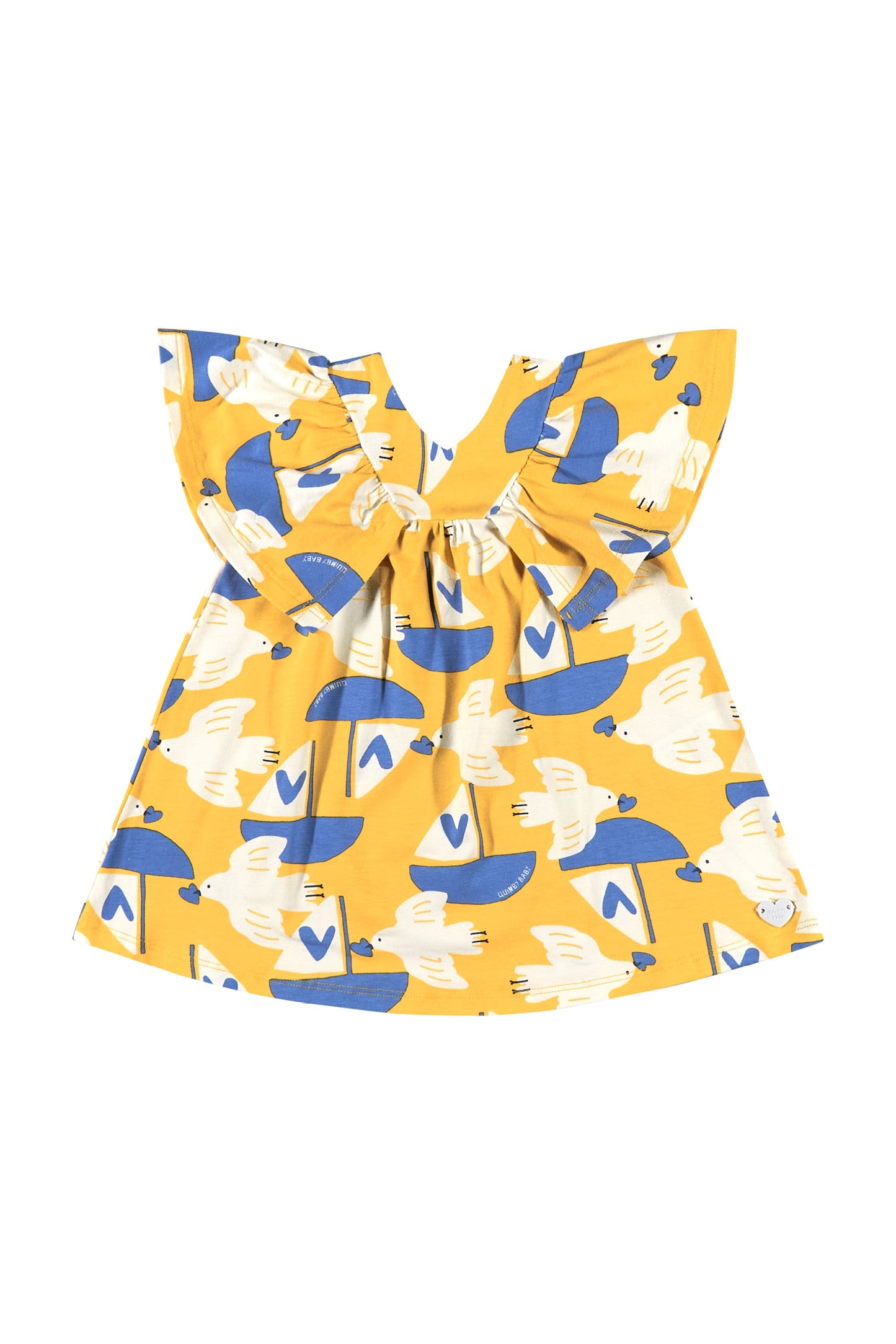 Vestido amarillo Quimby 34131-AB2167 565420