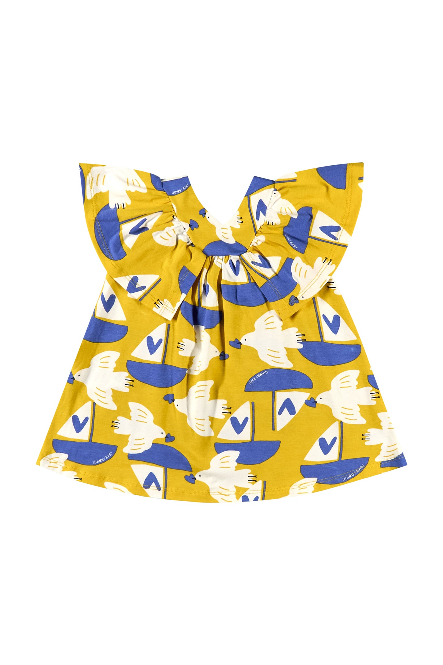 Vestido amarillo Quimby 34131-AB2167 565420