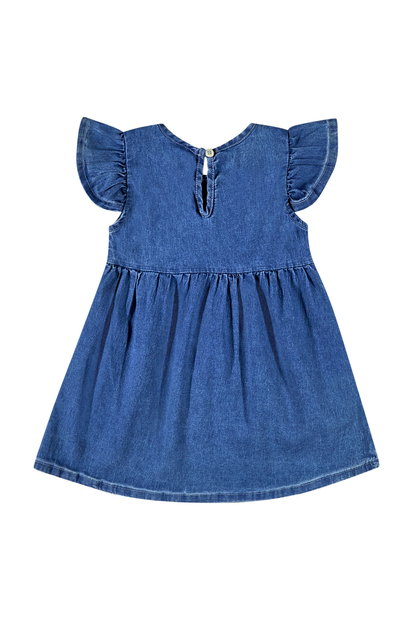 Vestido color azul jean Quimby 34132-184025 650480