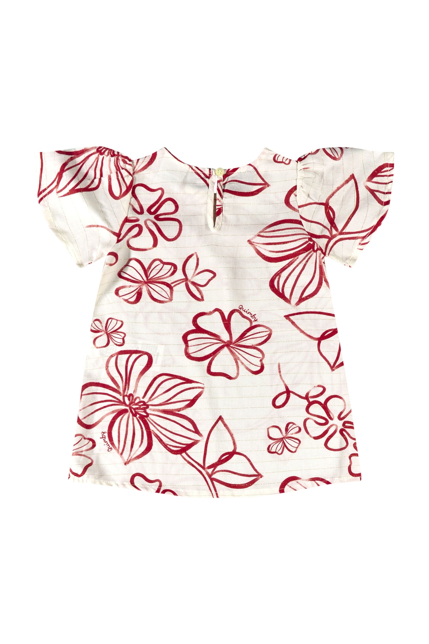 Vestido blanco flores rojas quimbybaby bebe niña 34147_191763 645445