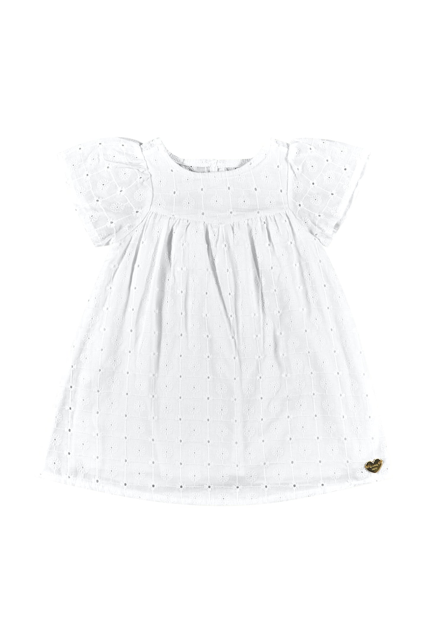 Vestido blanco Quimby 34150-000101 745545