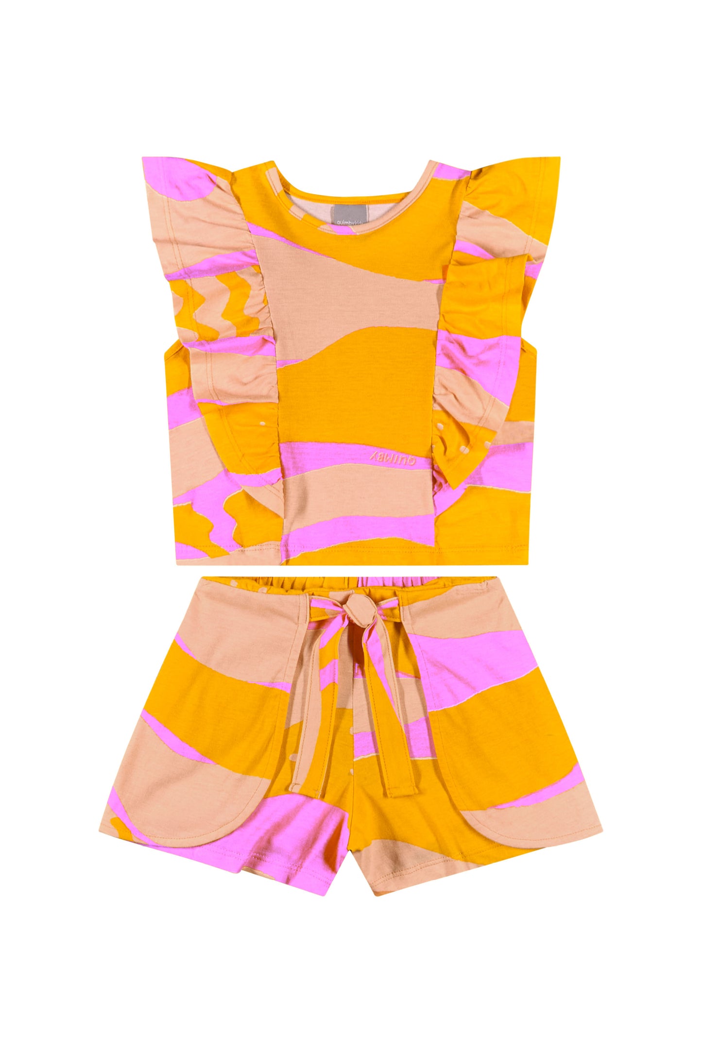 Set camisa blusa y shorts Quimby 34180-LIS628 745490