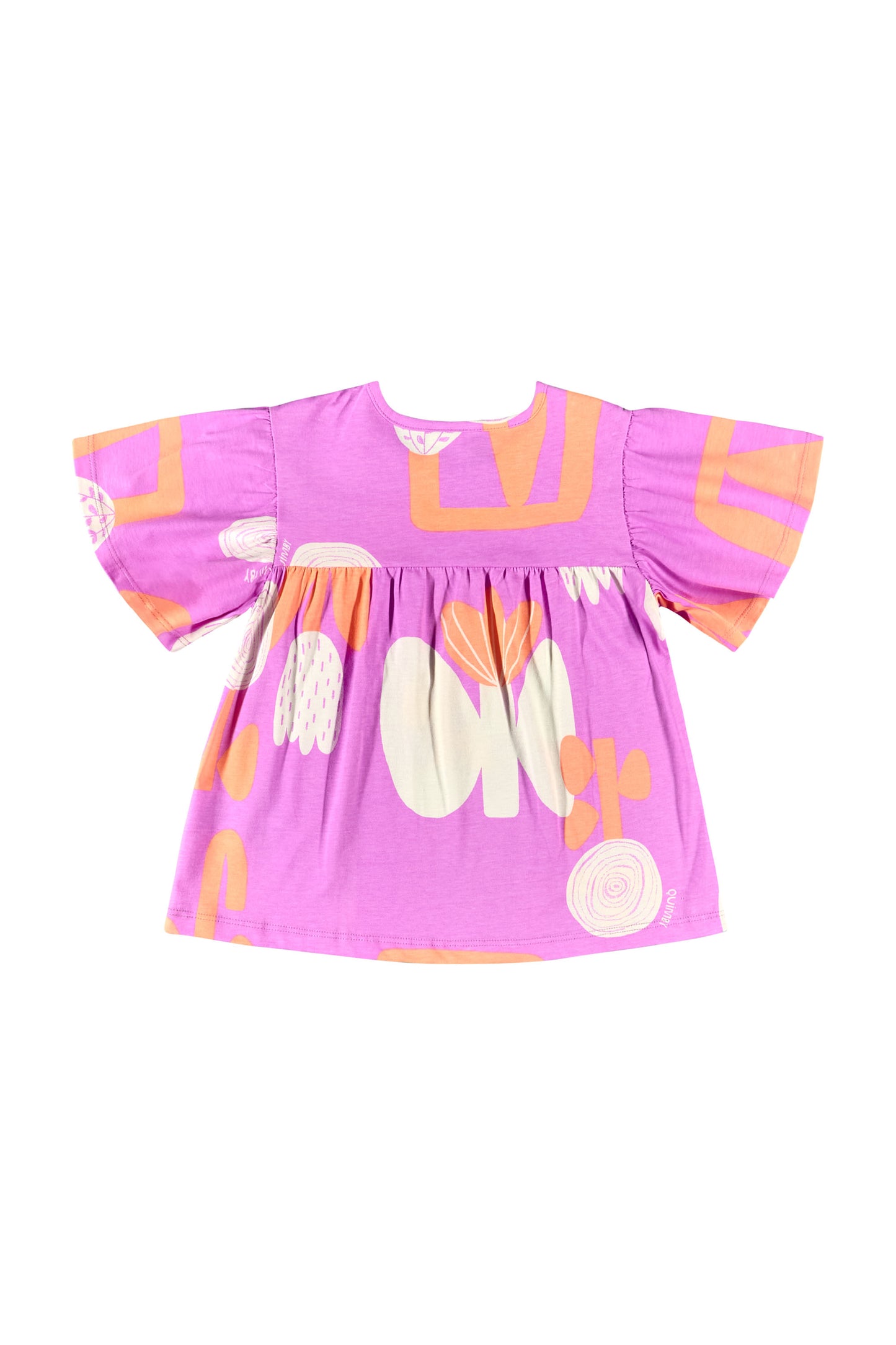 Conjunto set blusa short para niña Rosado Quimby 34186-FLO984 590390