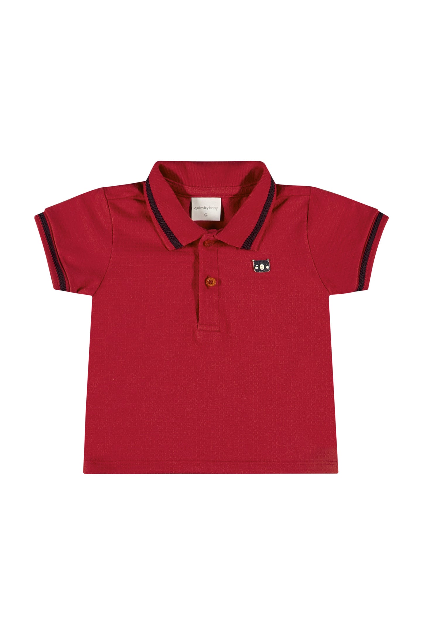 Set camisa roja short azul Quimby 34268-191763 890590