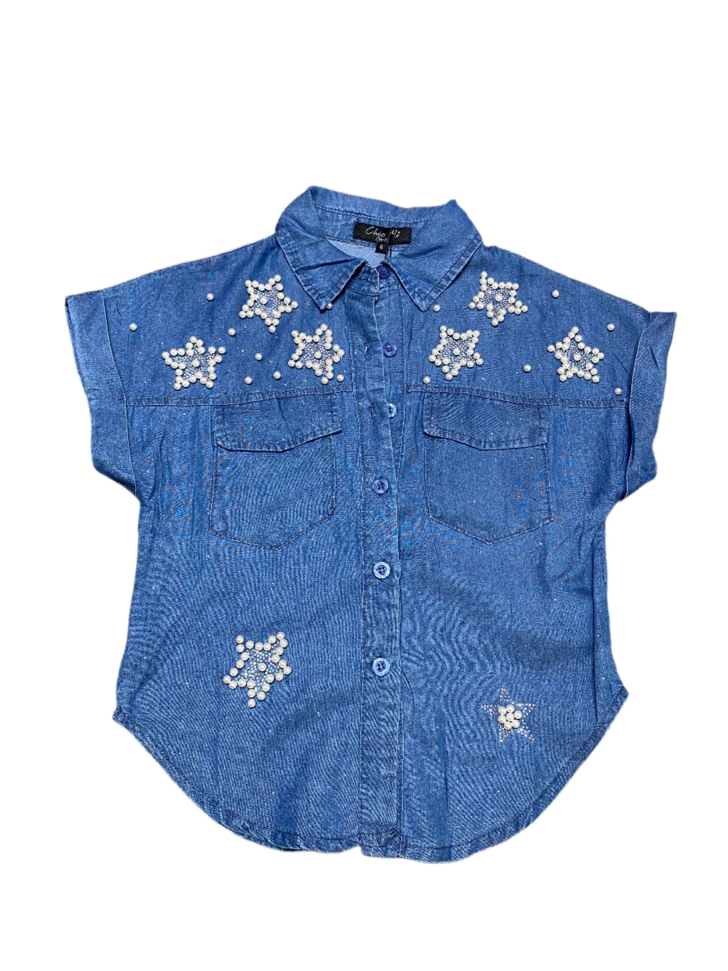 Camisa para niña Azul Oscuro CTG1188-22 590380