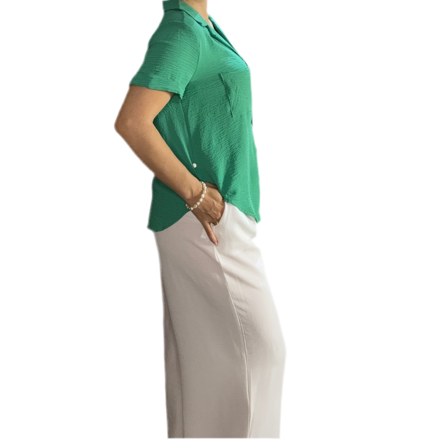 Camisa para dama mujer Verde CTD1152-16 495350