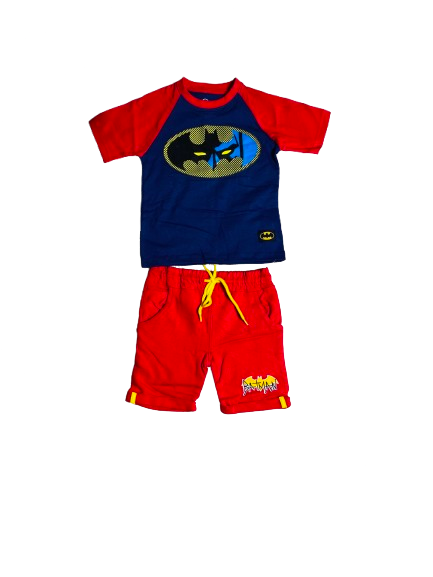 Set conjuntos dos piezas batman short y camisa 2 a 8 años C9-BA-948N 590345