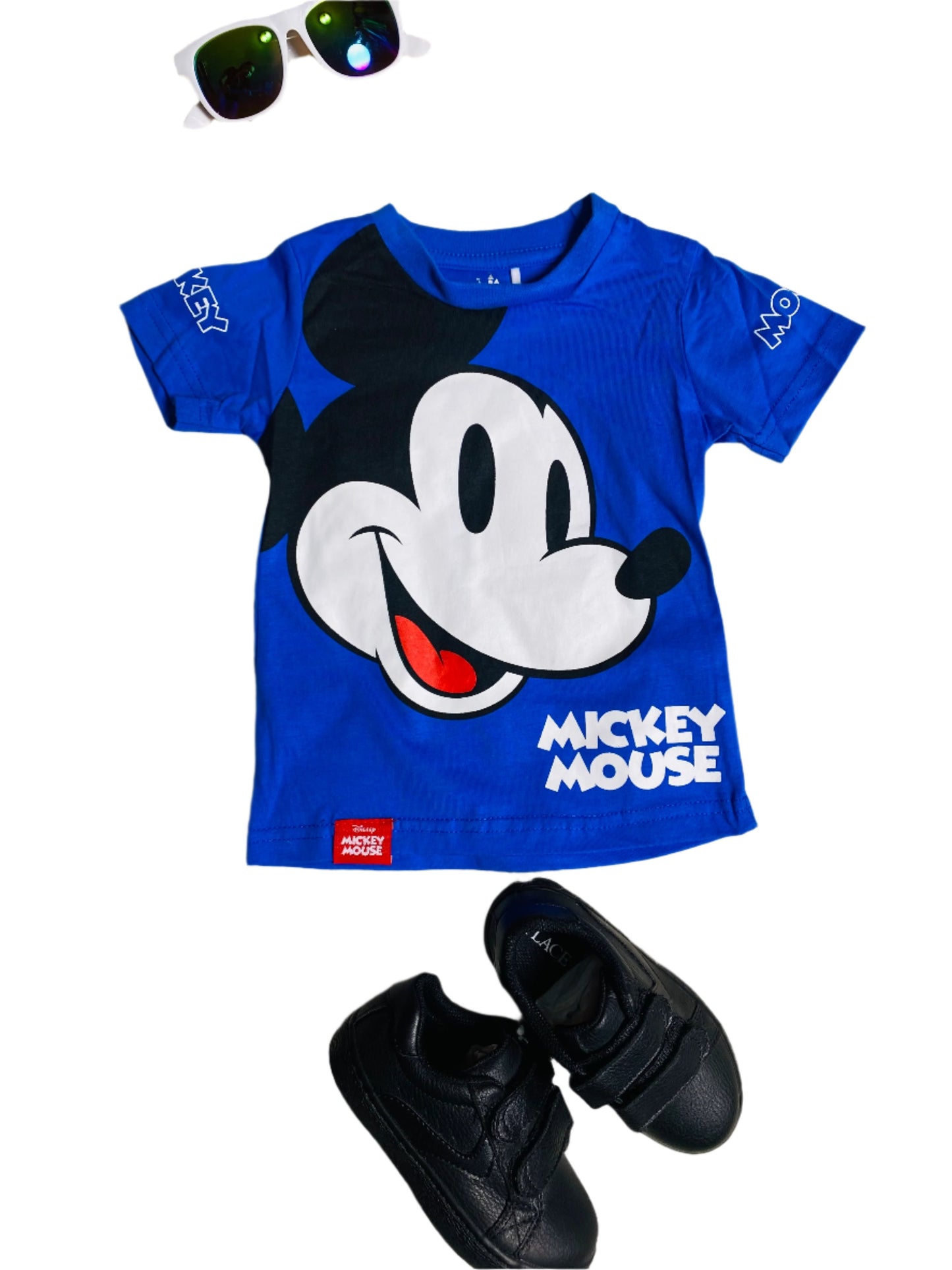 Camisa mickey bebe niño 12m a 3T D1-MK-1309B 299225 azul