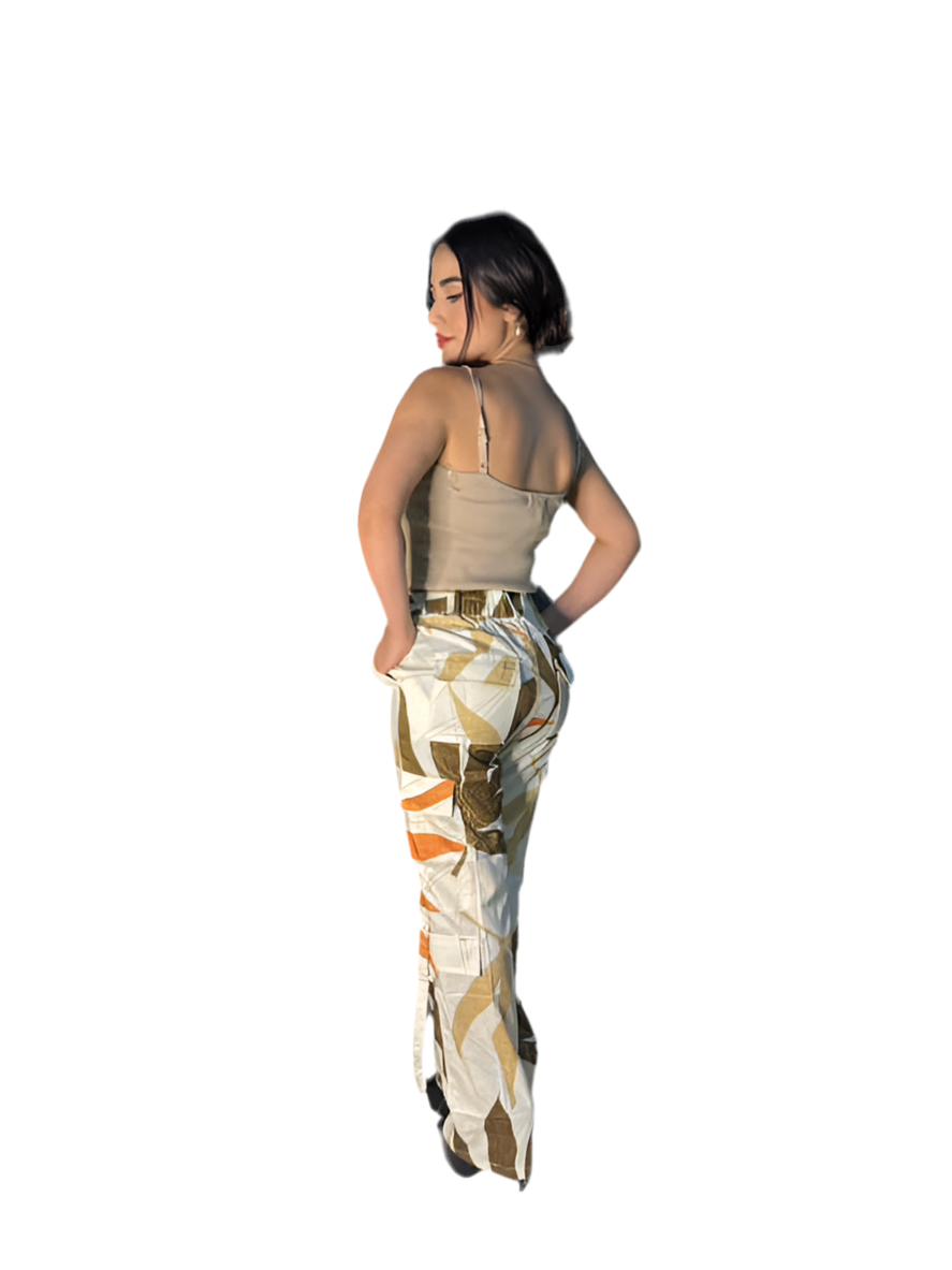 Pantalón cargo dama Intrigue beige IN3-2288 690520