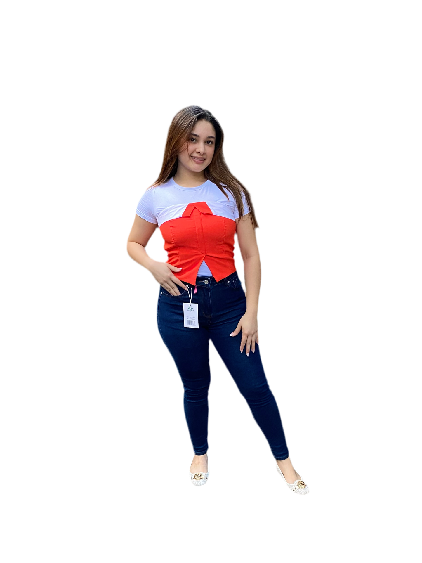 Jeans Pantalon azul tiro alto Intrigue IN2-1865 tallas 3 al 15 590435