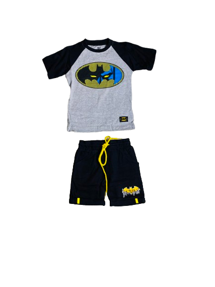 Set conjuntos dos piezas batman short y camisa 2 a 8 años C9-BA-948N 590345