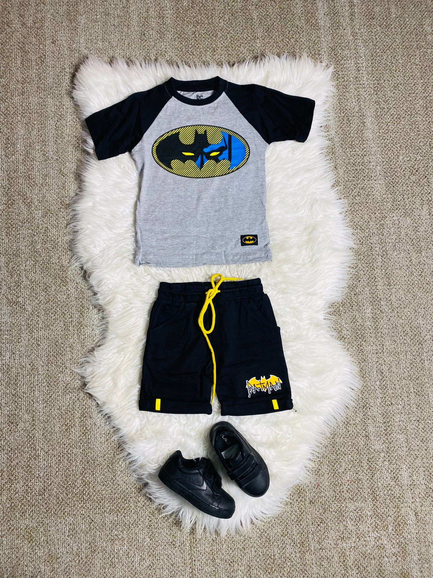 Set conjuntos dos piezas batman short y camisa 2 a 8 años C9-BA-948N 590345