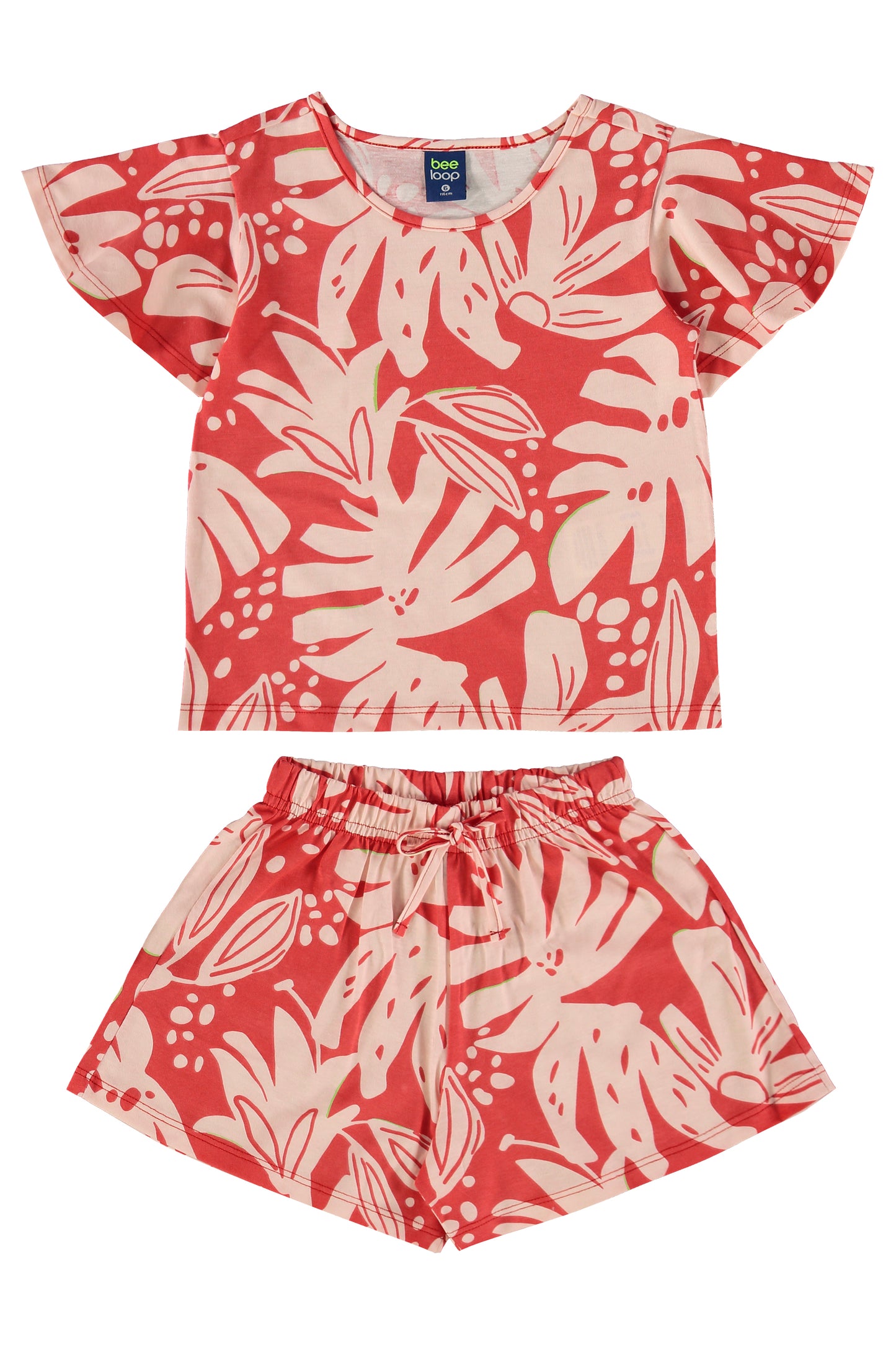 Conjunto para niña short y camisa 18022-FLO974 545390 bee loop