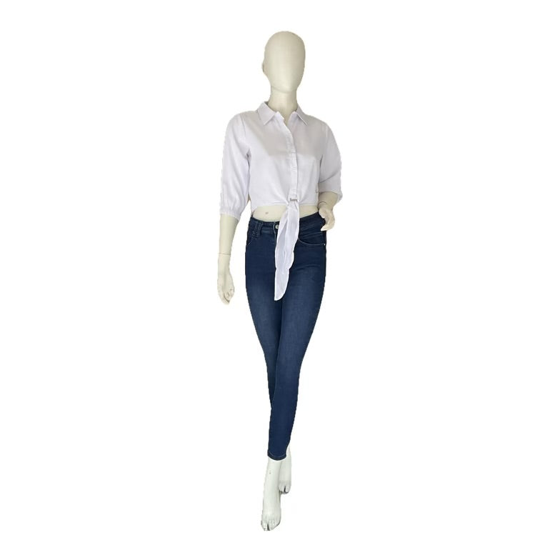 Camisa con mangas dama PR1-734 blanca 350260