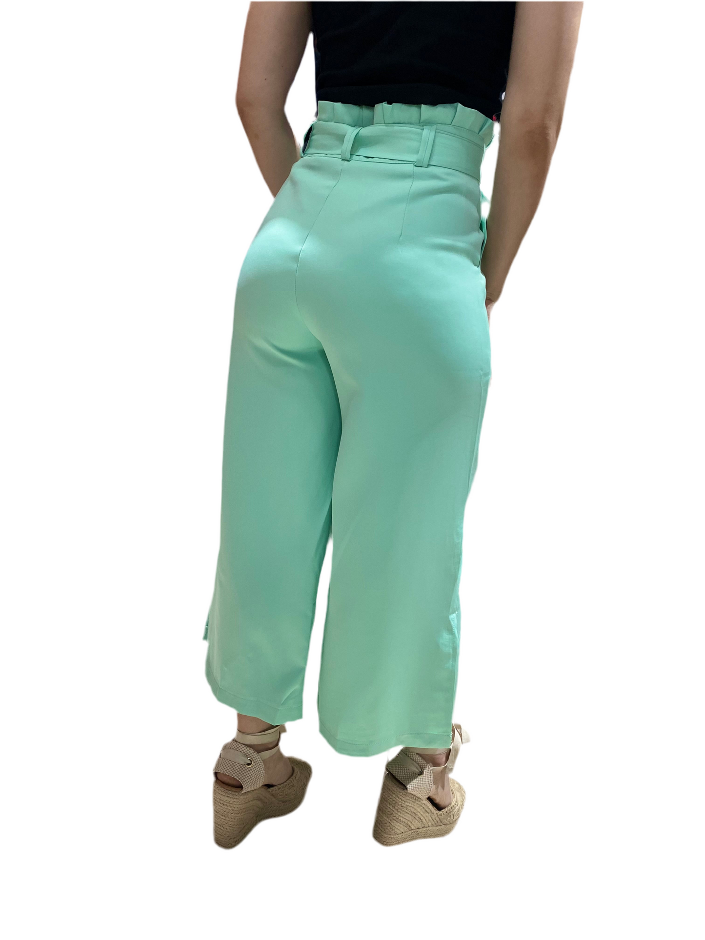 Pantalón Dama verde Menta Tela Formal con faja Intrigue INT3:1735 590390