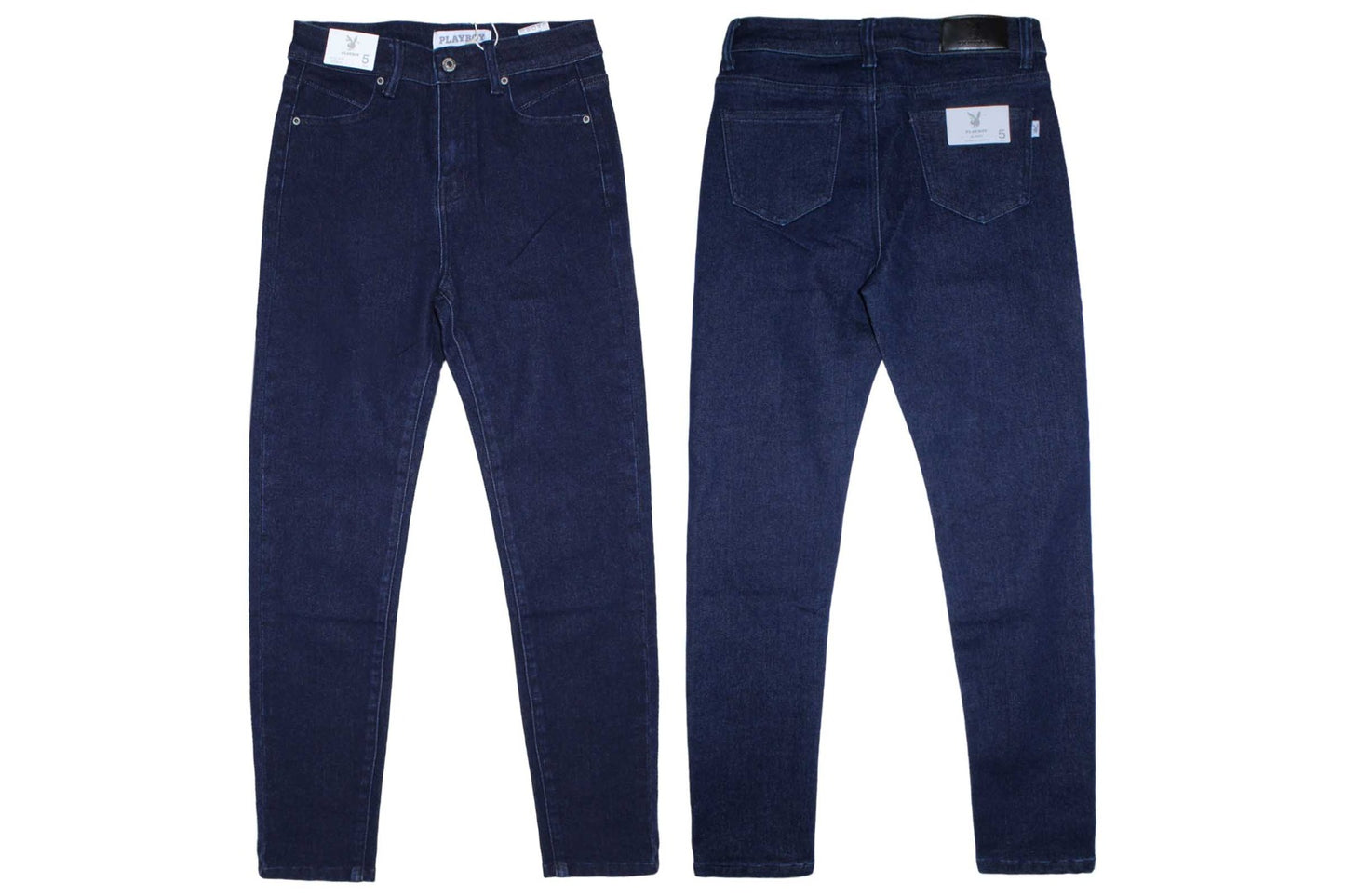 Jeans Pantalon tiro alto Azul Playboy PB11-1876 tallas 3-15 590430