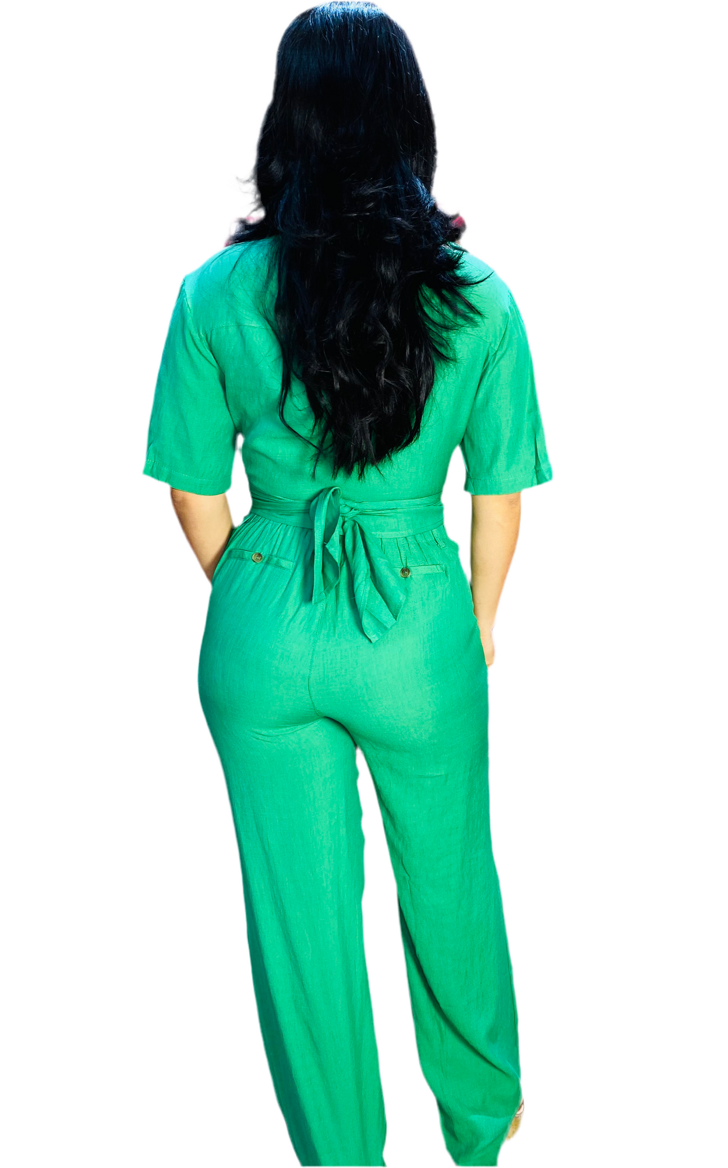 Set de dos piezas para dama mujer CSD1210-17 verde 890/570