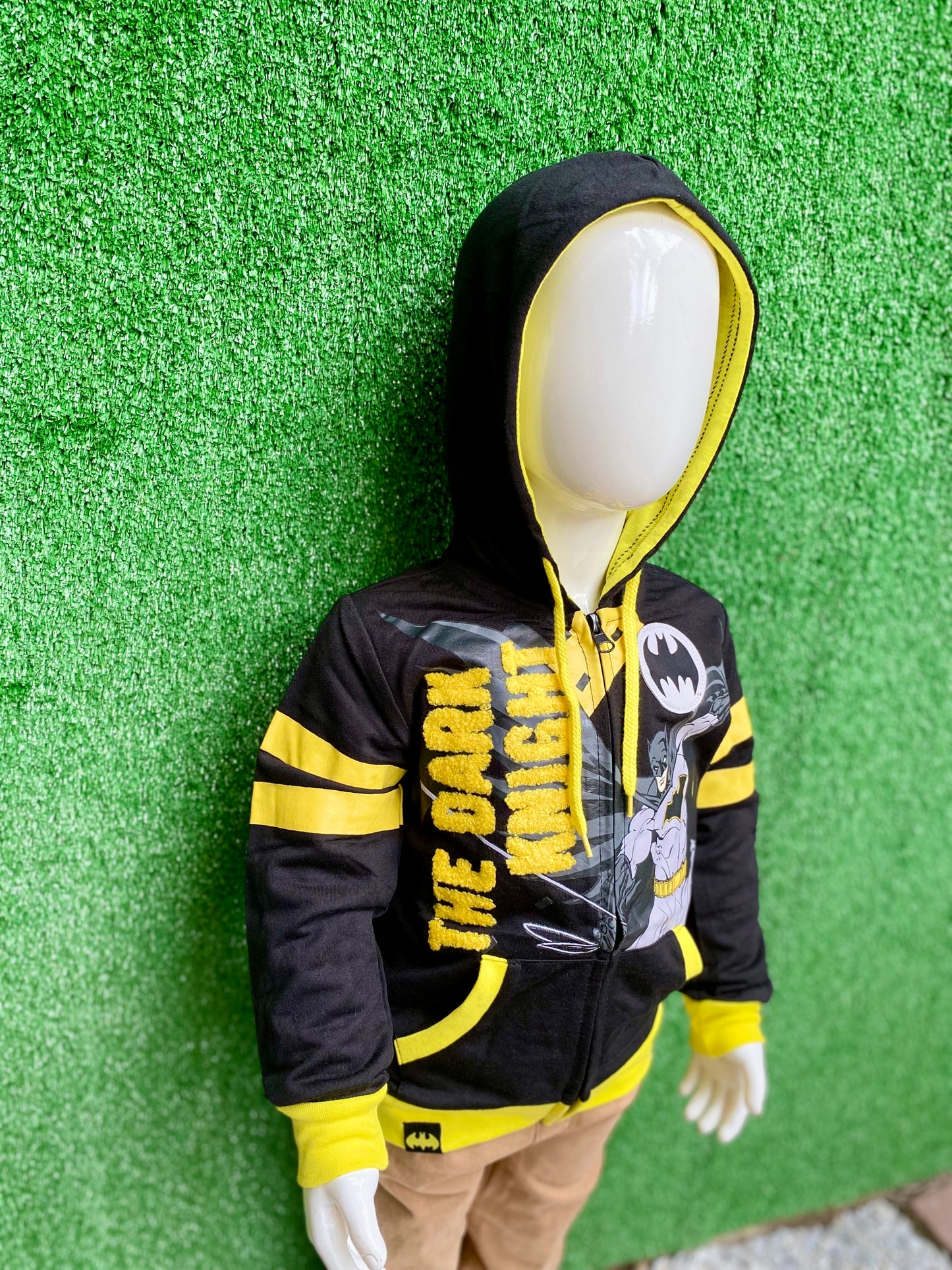 Sueter negro hoodie sudadera Batman niño 2 a 8 años C1-BA-109N 445399