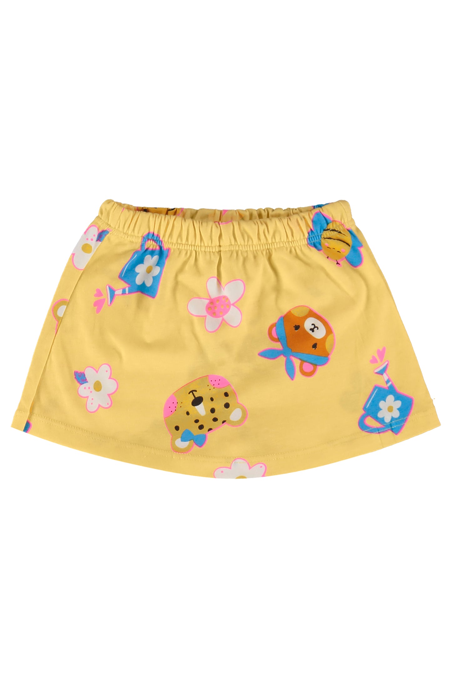 Conjunto para bebe niña falda short y camisa fucsia para bebé niña 17989-072033 490345 bee loop