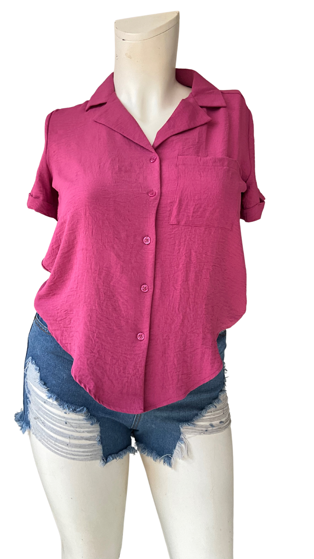 Camisa para dama mujer Morada CTD1152-16 495350