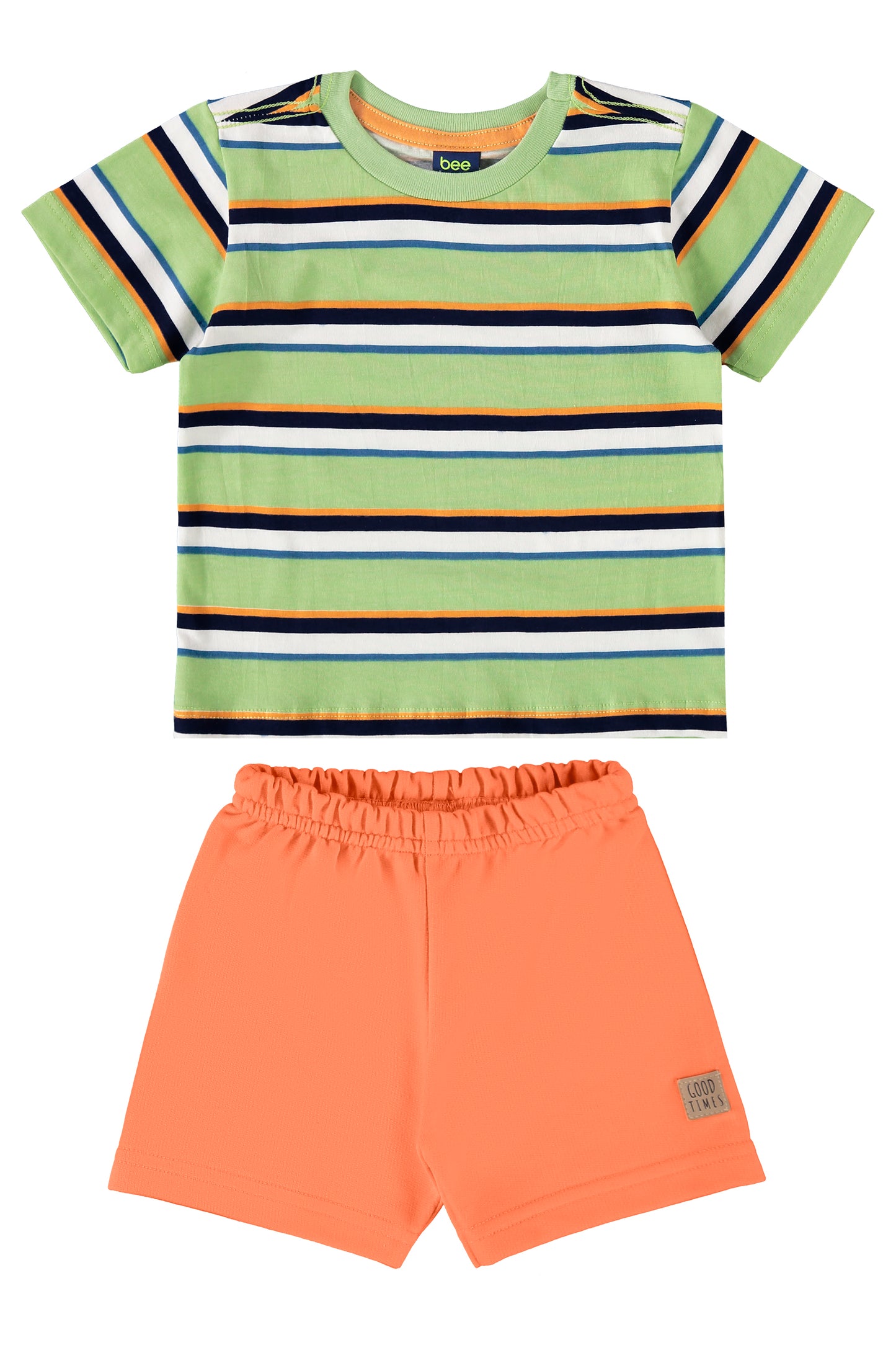 Conjunto 2 piezas camisa y short niño 18006-LIS627 445290 bee loop