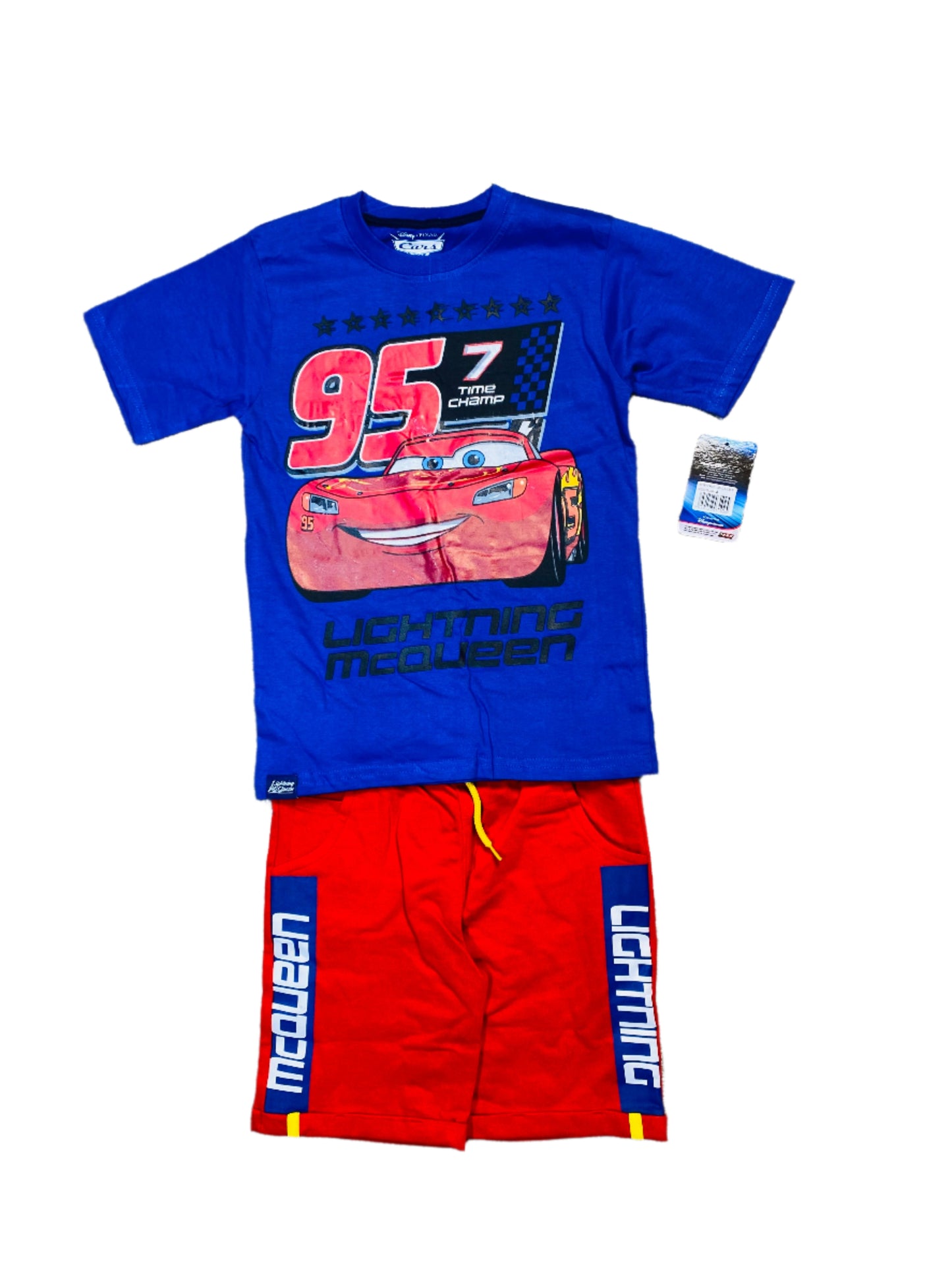 Set conjuntos dos piezas Cars short y camisa 2 a 8 años A9-C3-154N 590345