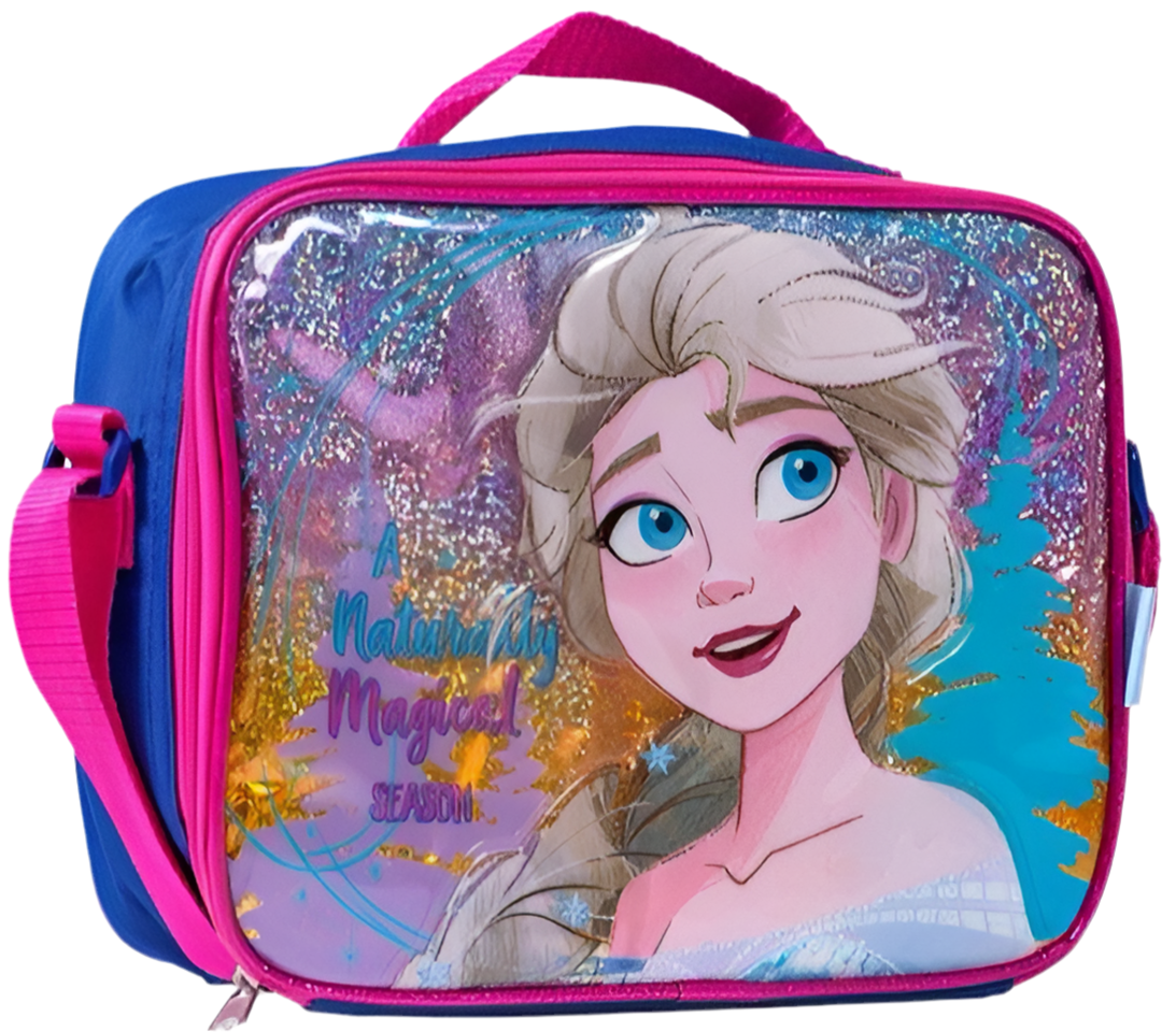 Lonchera frozen azul 25x20x85 065-220139 390290
