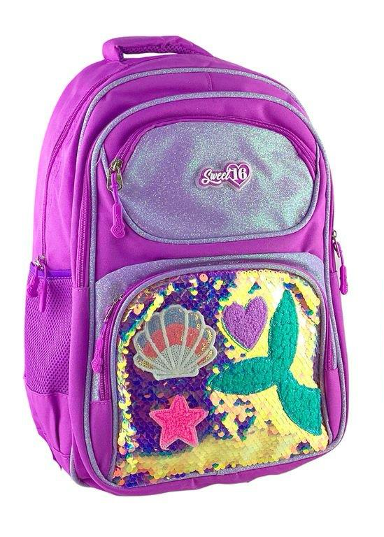 Mochila morada Sweet16 Nina 18" 061-291010 590445