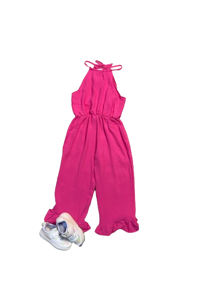Jumper para niña enterizo rosado fucsia CJG1117-5 590350