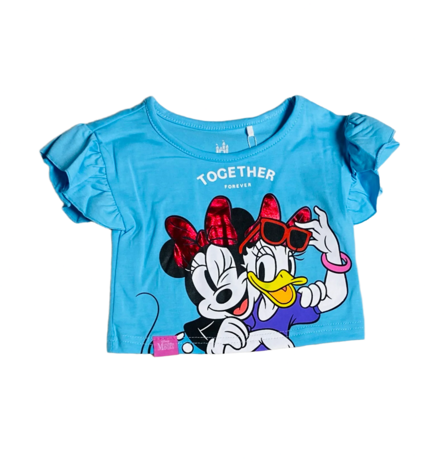Camisa Minnie disney bebe niña 12m a 3T D1-MI-1289B 299225 azul