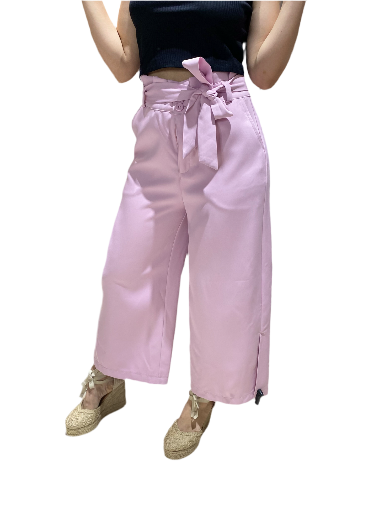 Pantalón Dama Morado Lila Tela Formal con faja Intrigue INT3:1735 590390