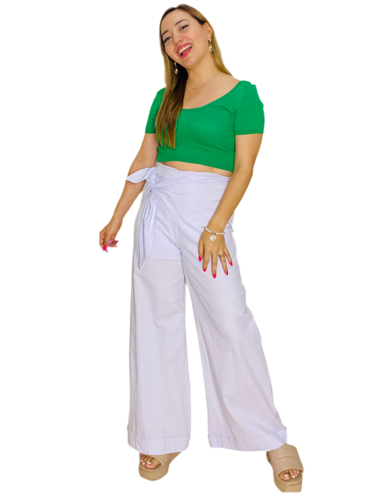 Pantalón tela formal dama Claro Tallas S M L XL IN3-1774 590390