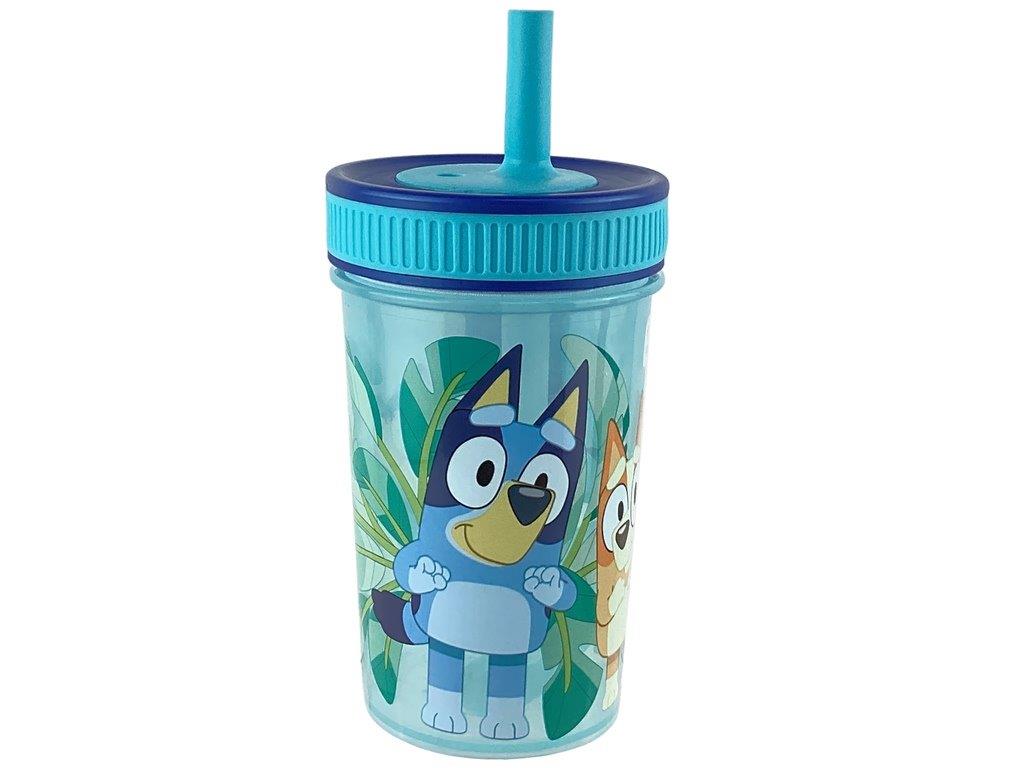 Vaso Bluey con pajilla 420 ML 744-50686 230195