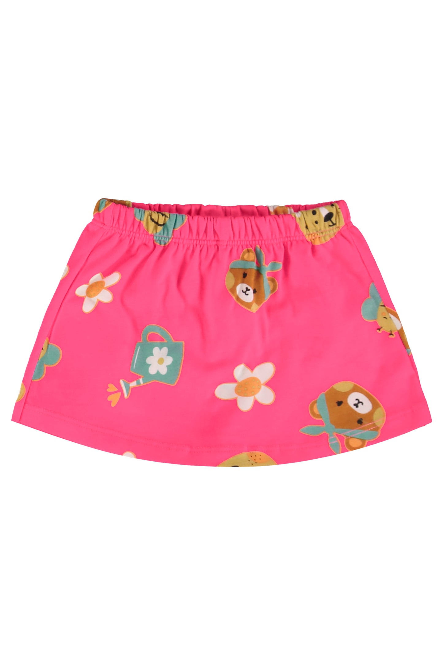 Conjunto para bebe niña falda short y camisa Aqua 17989-155218 490390 bee loop