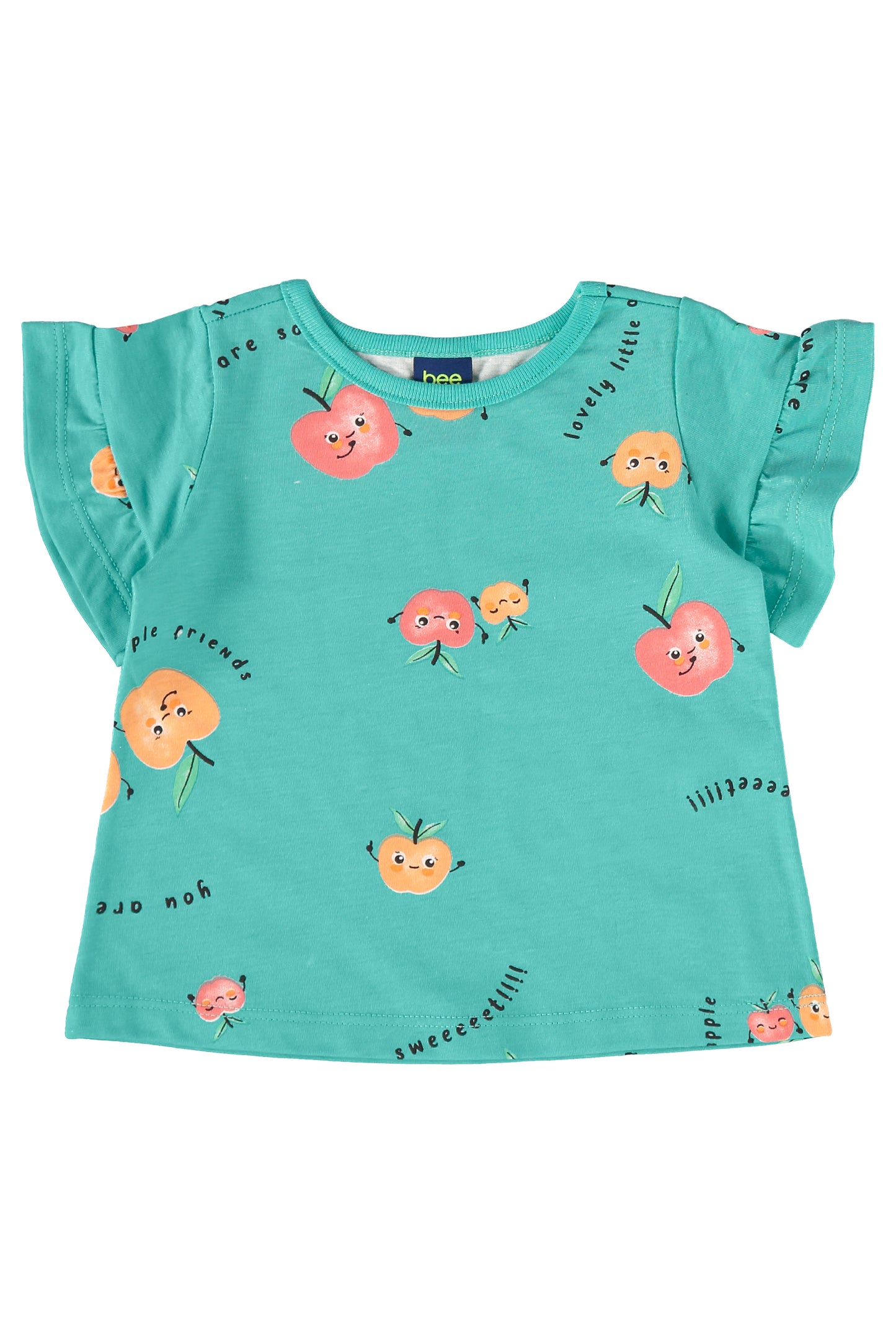 Conjunto set de dos piezas para bebe niña Short y Camisa 17984-AB2191 490345 bee loop