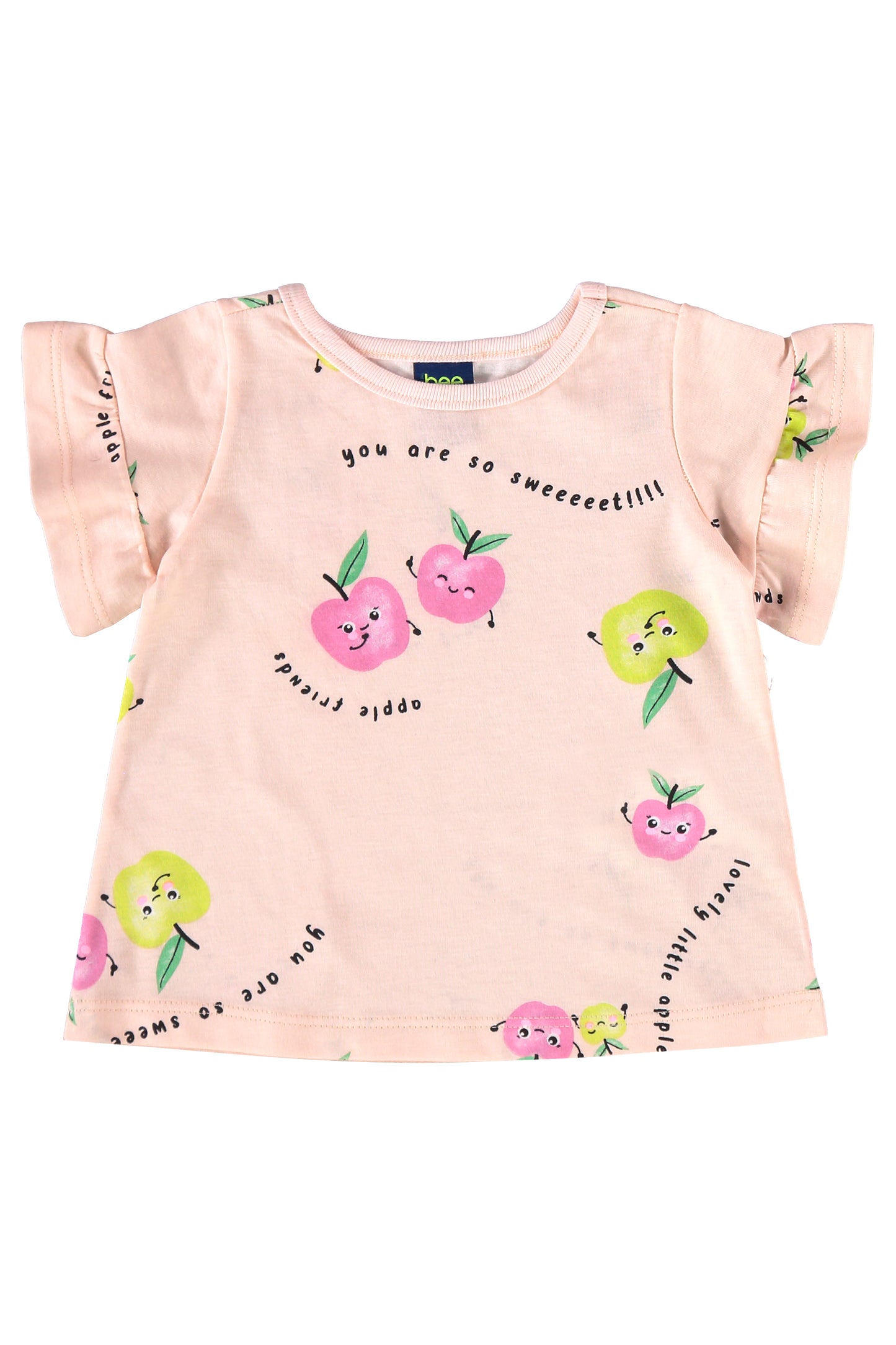Conjunto set de dos piezas para bebe niña Short y Camisa 17984-AB2190 490390 bee loop