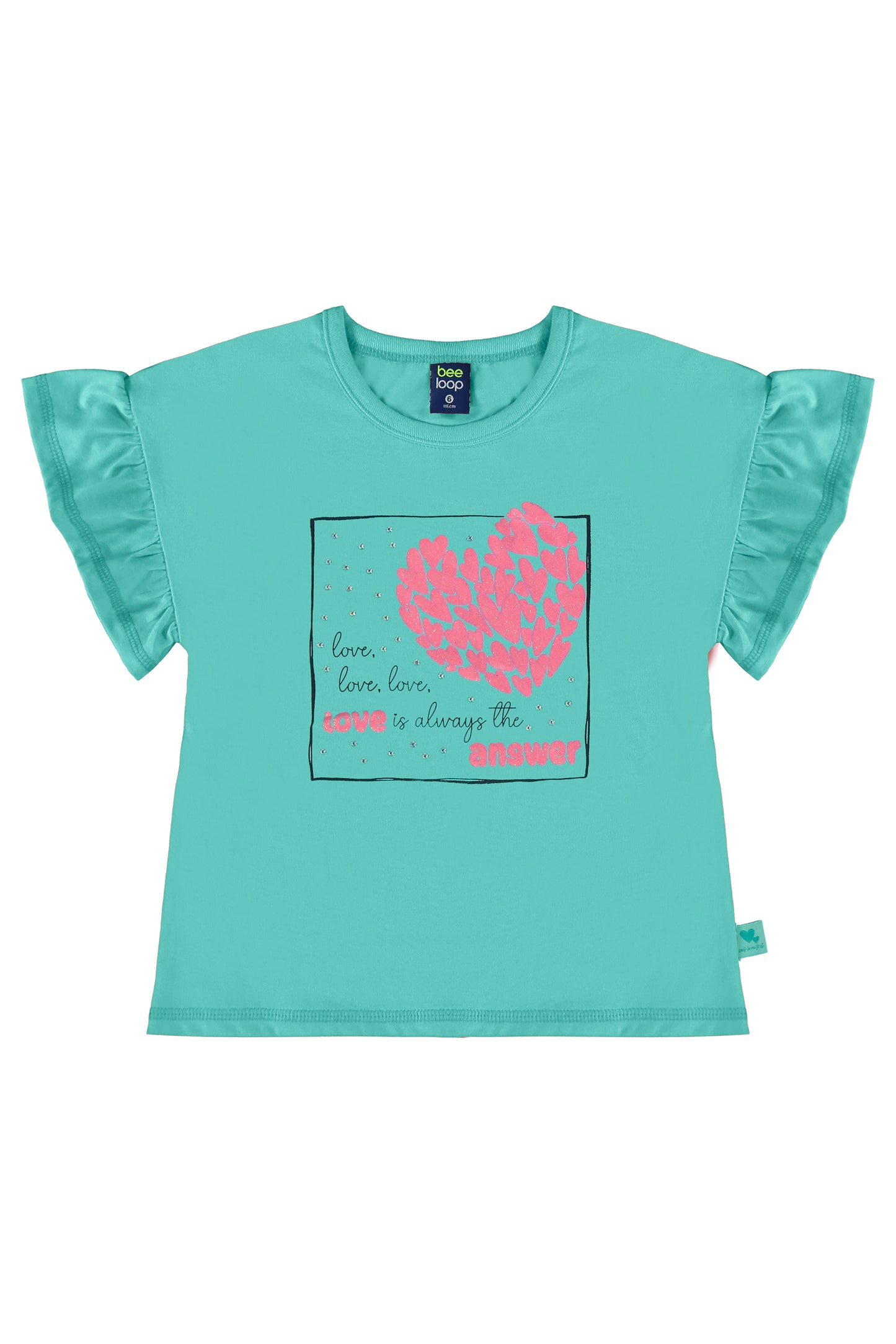 Conjunto para niña falda short y camisa 18017-155218 545345 bee loop
